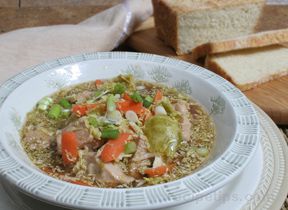 asian chicken soup Recipe