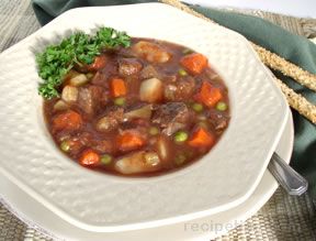 vegetable soup with beef broth