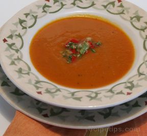 Butternut Salsa Soup