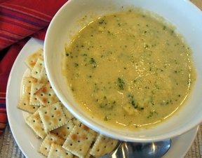 Creamy Low Fat Broccoli Soup