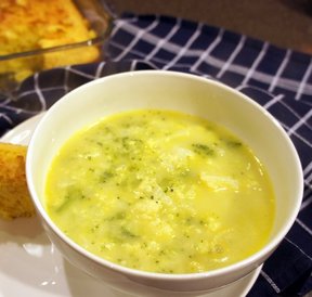 creamy vegetable cheese soup Recipe