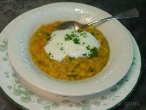 Lentil and Parsnip Soup