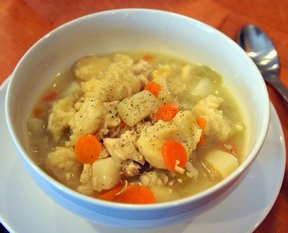 Moms Chicken Dumpling Soup Recipe