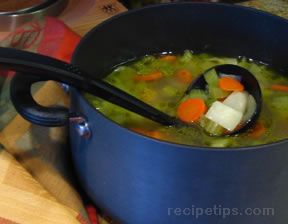 Chunky Celery Soup