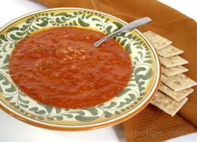 Tomato Rice Soup Recipe