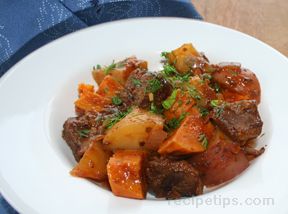 two potato stew Recipe