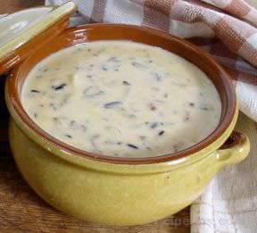 cheesy wild rice soup Recipe