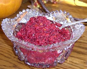 Fresh Cranberry Relish Recipe