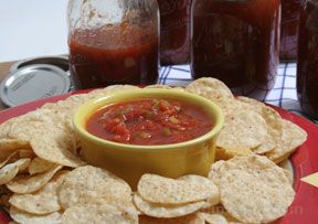 homemade canned salsa Recipe