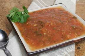 Spicy Roasted Tomato Salsa