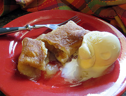 Apple Dessert Enchiladas