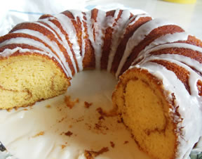 Applesauce Cake with Brown Sugar Frosting - West of the Loop