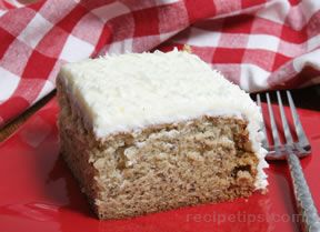 Banana Cake with Cream Cheese Frosting