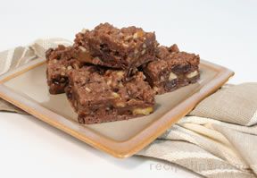 caramel chocolate bars Recipe