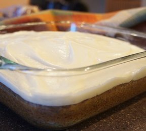 carrot cake with cream cheese frosting Recipe
