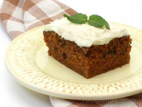 Carrot Raisin Cake Recipe