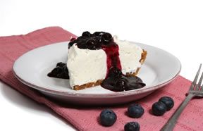 No-Bake Cheesecake and Blueberry Topping Recipe