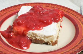 Cheesecake with Fresh Strawberries Recipe