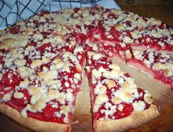 cherry dessert pizza Recipe