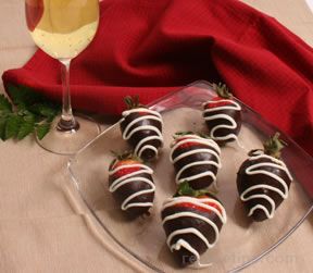 chocolate covered strawberries Recipe