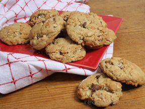 Chocolate Chip Ranger Cookies