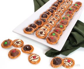 Chocolate Drop Pretzels