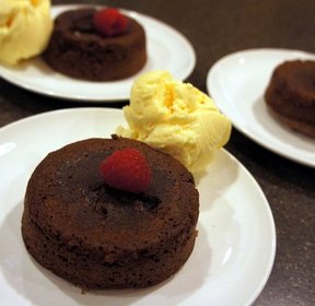 chocolate lava cakes Recipe