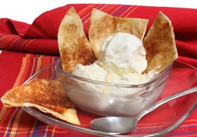 cinnamon tortilla crisps Recipe