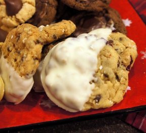 Cranberry White Chocolate Chip Oatmeal Cookies Recipe