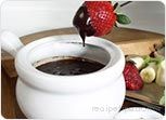 Chocolate Coffee Fondue Recipe