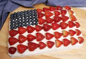 American Flag Cake Recipe