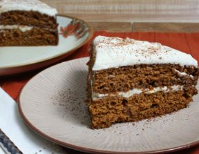 Gingerbread Pumpkin Cake