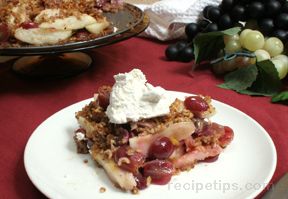 Grape Pear Tart Recipe