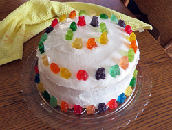 gummy bear cake Recipe