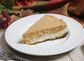 layered pumpkin cheesecake Recipe