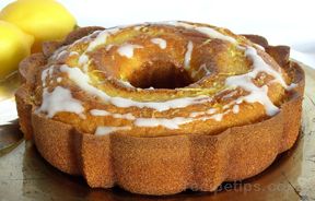 Lemon Bundt Cake with Lemon Glaze Recipe