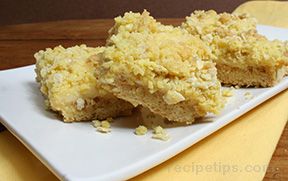 Lemon Bars with Crumb Topping Recipe