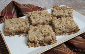 Oatmeal Caramel Bars