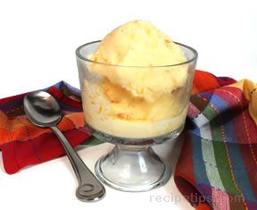 Orange Sherbet Recipe