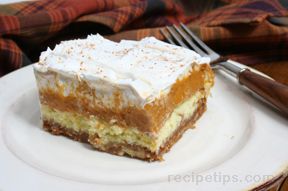 Cream Cheese Pumpkin Torte Recipe