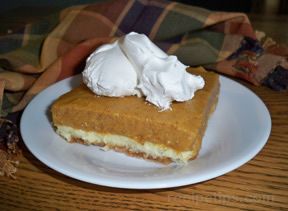 Layered Pumpkin Torte Recipe