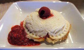 raspberry chocolate dessert sandwich Recipe
