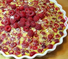 Raspberry Clafouti