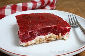 Raspberry Pretzel Dessert