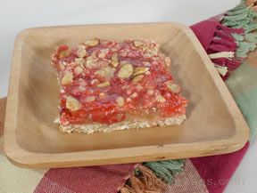 rhubarb bars Recipe