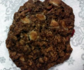 rhubarb oatmeal cookies Recipe