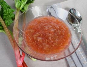 Rhubarb Sauce Recipe