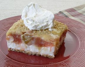 Rhubarb Torte