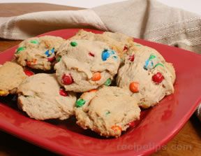 Sour Cream MampM Cookies