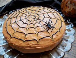 Spider Web Cake